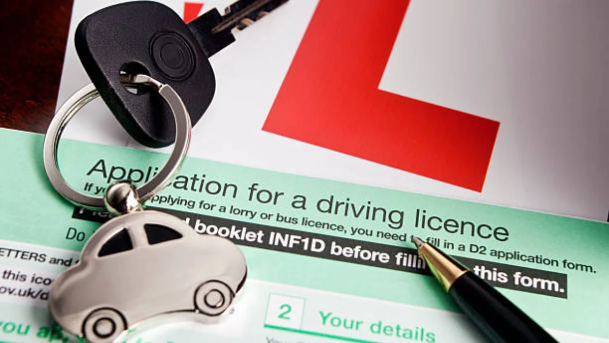 New York DMV permit process step-by-step guide showing NY driver handbook, documents checklist, and road signs study materials